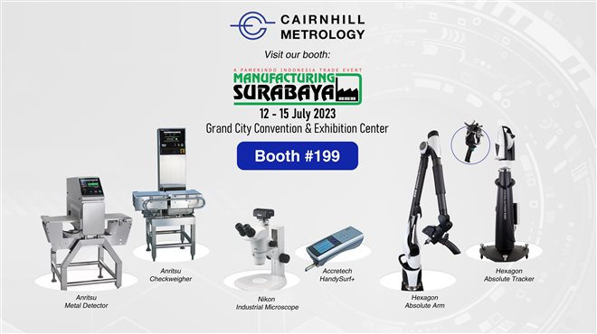 Cairnhill Metrology @ Manufacturing Surabaya 2023